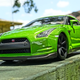 Illustration for article titled Rawr!!! Godzilla! Maisto 1:18 Nissan GT-R